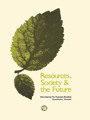 cover image of Resources Society and the Future